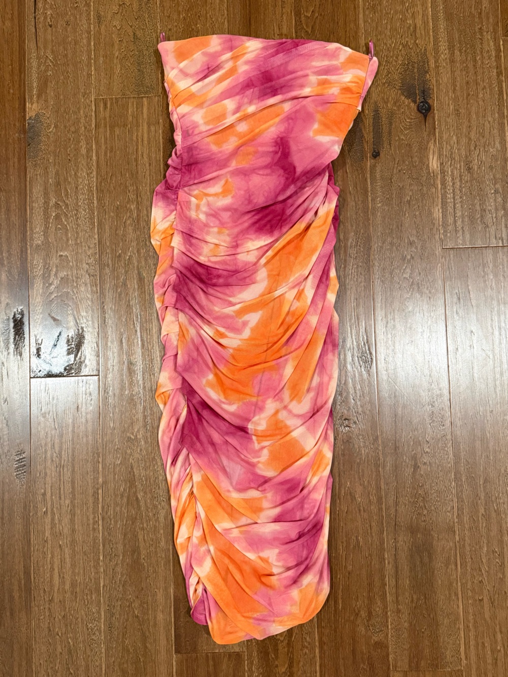 Zara Pink and Orange Lined Garment
